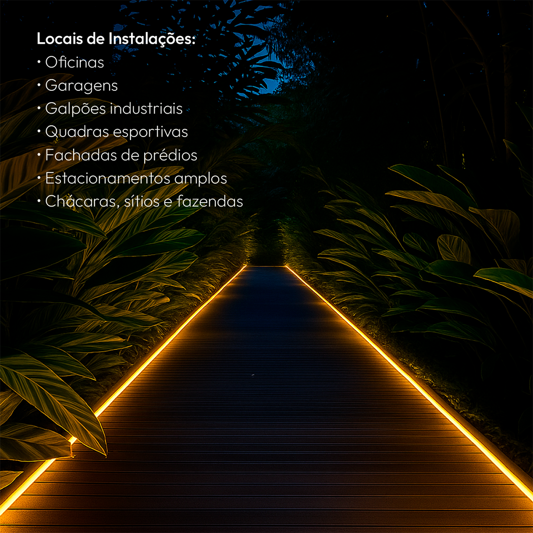 Fita Led Facile Strong 5m 20w 2700k 220v aprova d'água Alut