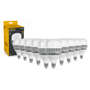 Kit 10 Lâmpadas Led Bulbo Hp 100w 6500k Branco Frio E27 Bivolt IP20 Alut
