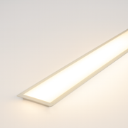 Perfil Led Barra 2m Plane 65x10mm Emb Branco Alut
