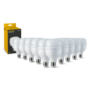 Kit 10 Lâmpadas Led Bulbo HP 30W E27 6500k Branco Frio Bivolt Alut