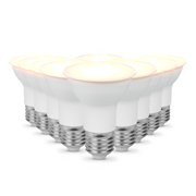 Kit 10 Lâmpadas Led Par20 7W 2700k Branco Quente E27 Bivolt IP20 Branco Alut