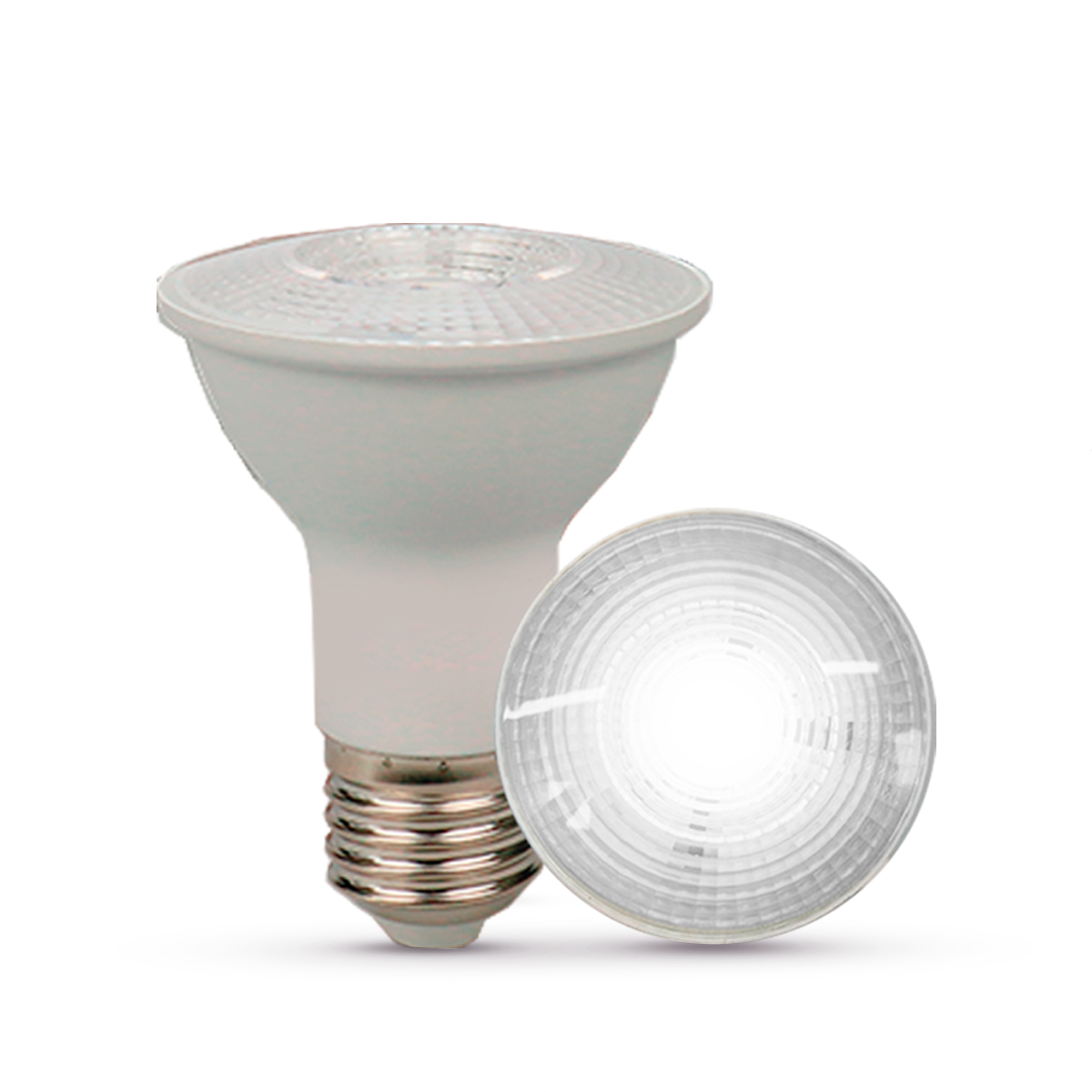 Kit 10 Lâmpadas Led Par20 7W 6500K E27 Bivolt Branco Alut