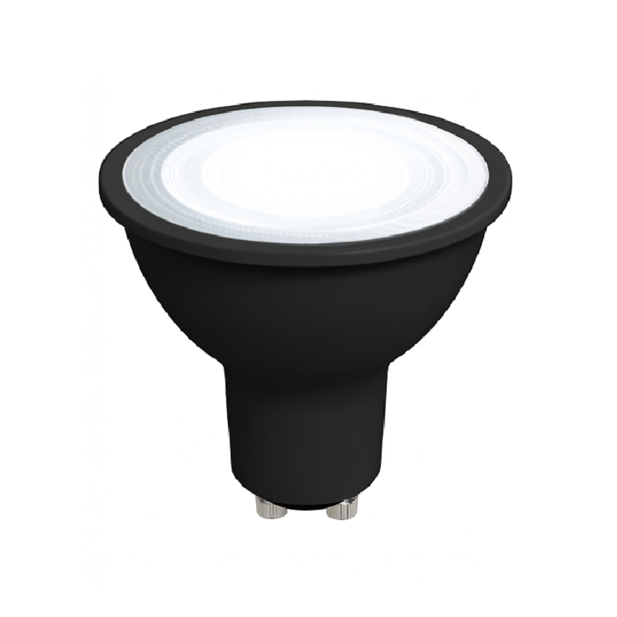 Lampada Led Dicróica MR16 4,8w 4000k Branco Neutro GU10  Preto Alut