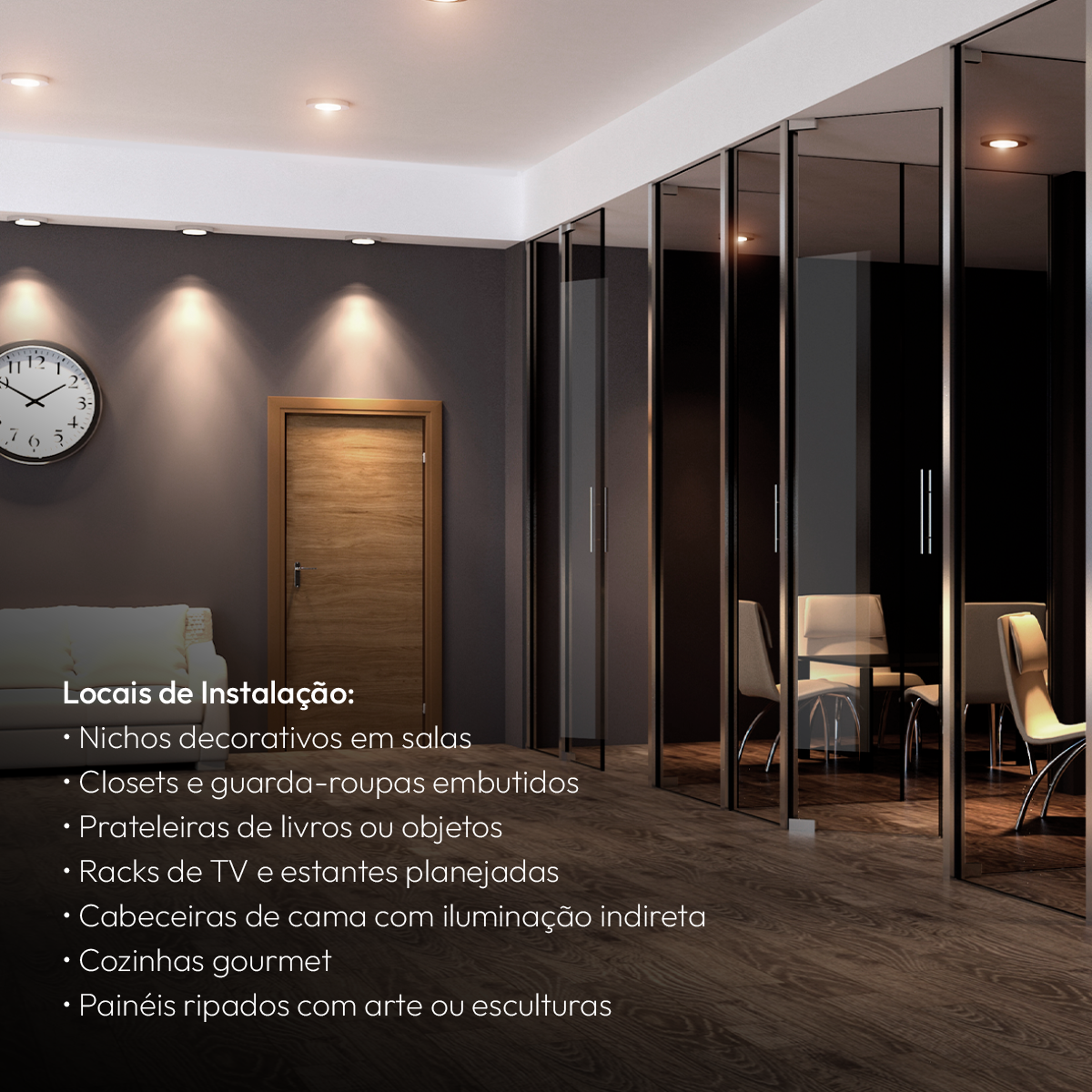 Kit 10 Lampada Led Dicróica MR16 4,8w 4000k Branco Neutro GU10 110v/220v Ip20 Preto Alut By Avant