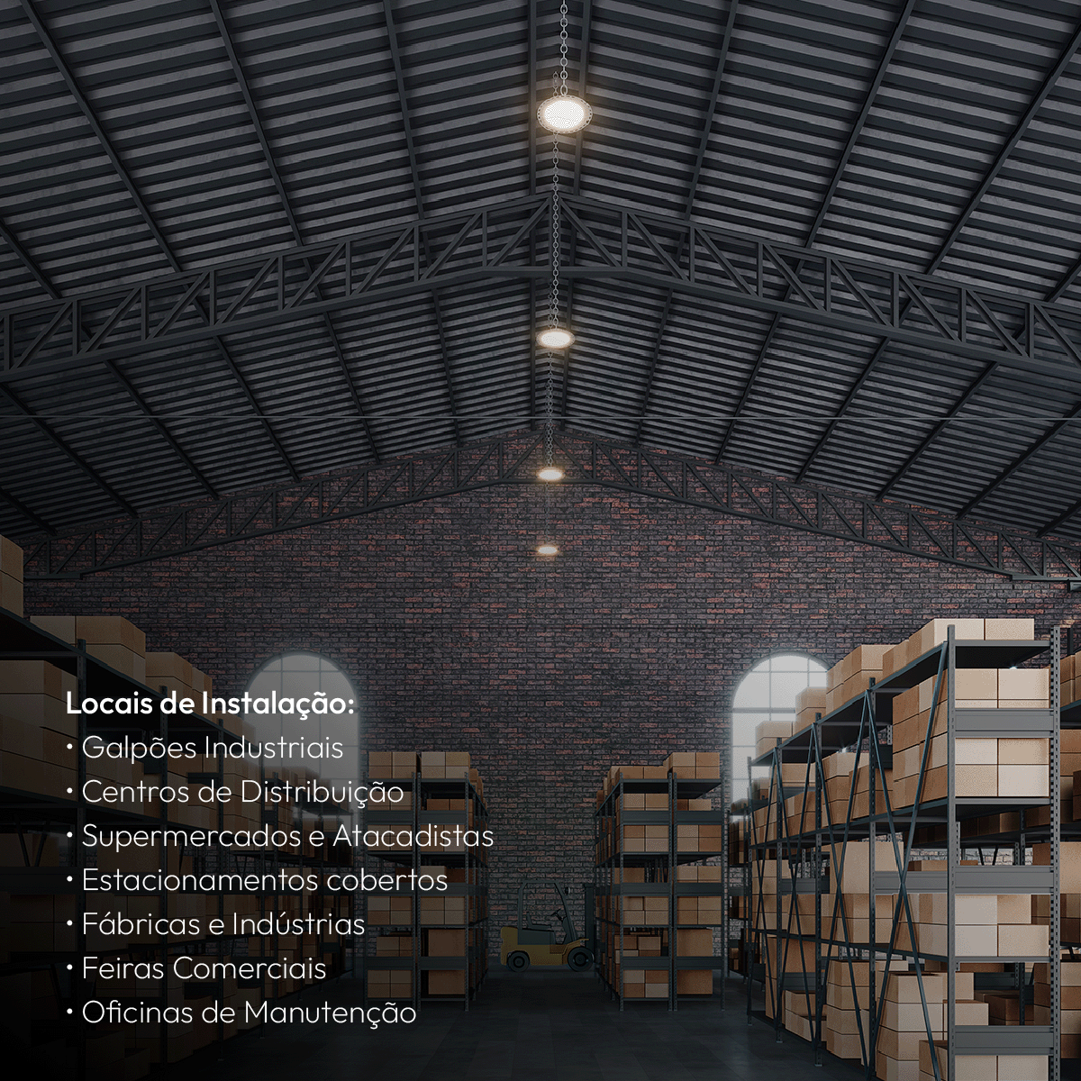 Luminária Led Industrial 150w 6500K Ip65 220v Alut