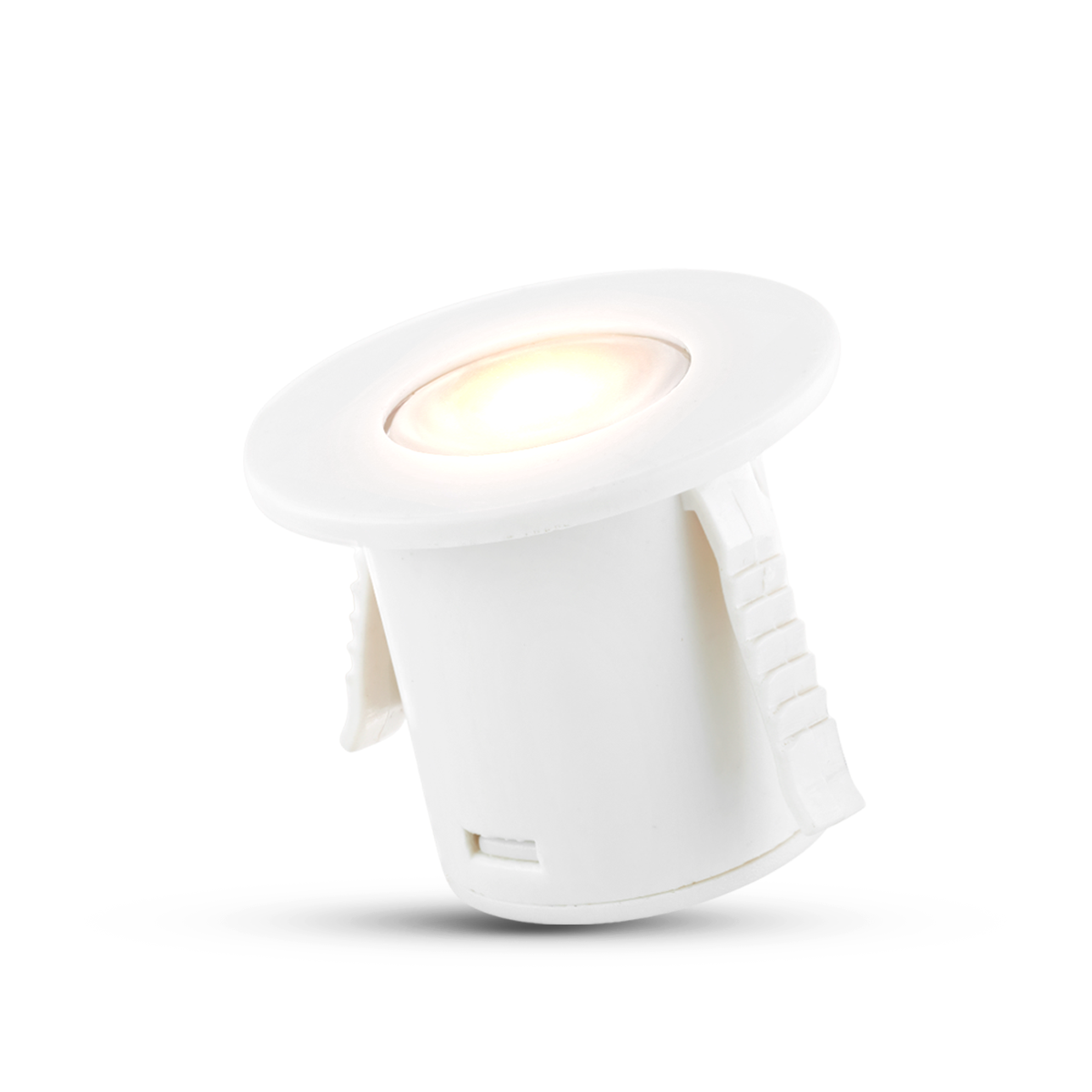 Mini Spot Led Móveis Sob 1,5w 2700k Redondo Branco Alut