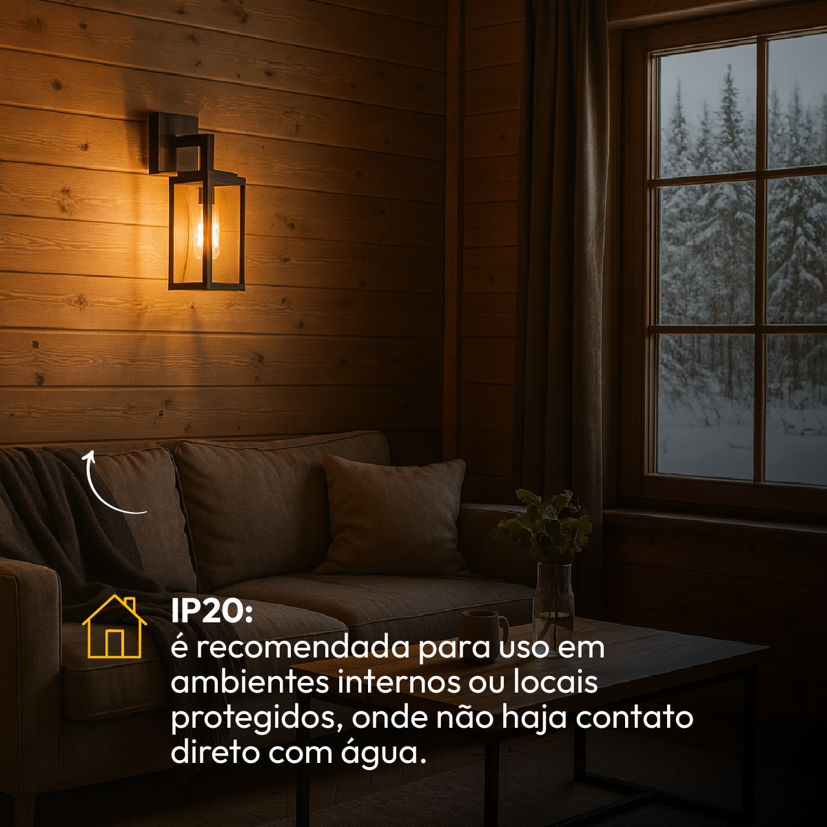 Arandela Led Rustica Colonial Retro Para Parede Muro Externa Ouro Velho Alut