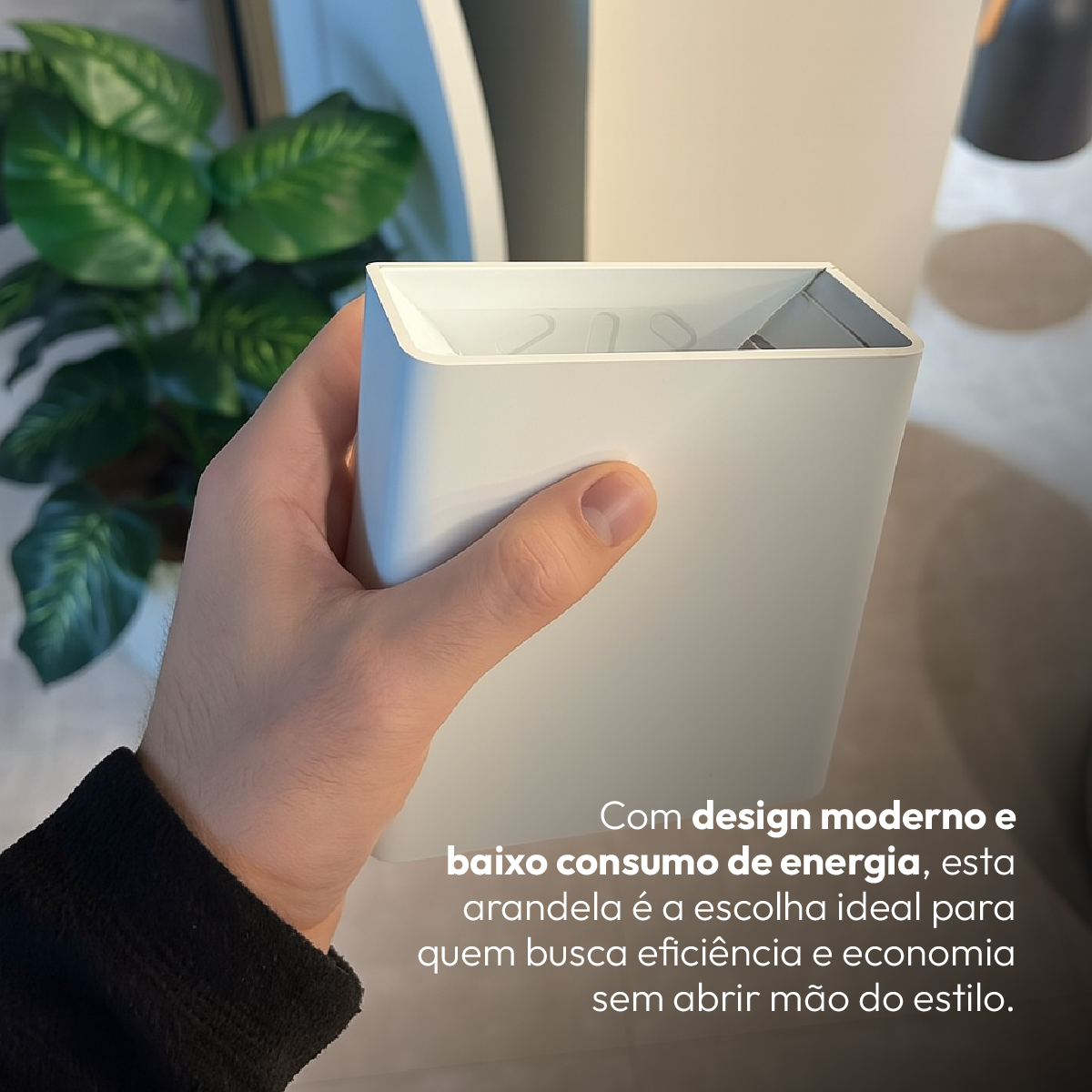 Arandela Led Externa Duplo Facho 4w 3000K Branco Alut