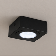 Spot Beiral Led Incluso 6500k Branco Frio Quadrado Preto Alut