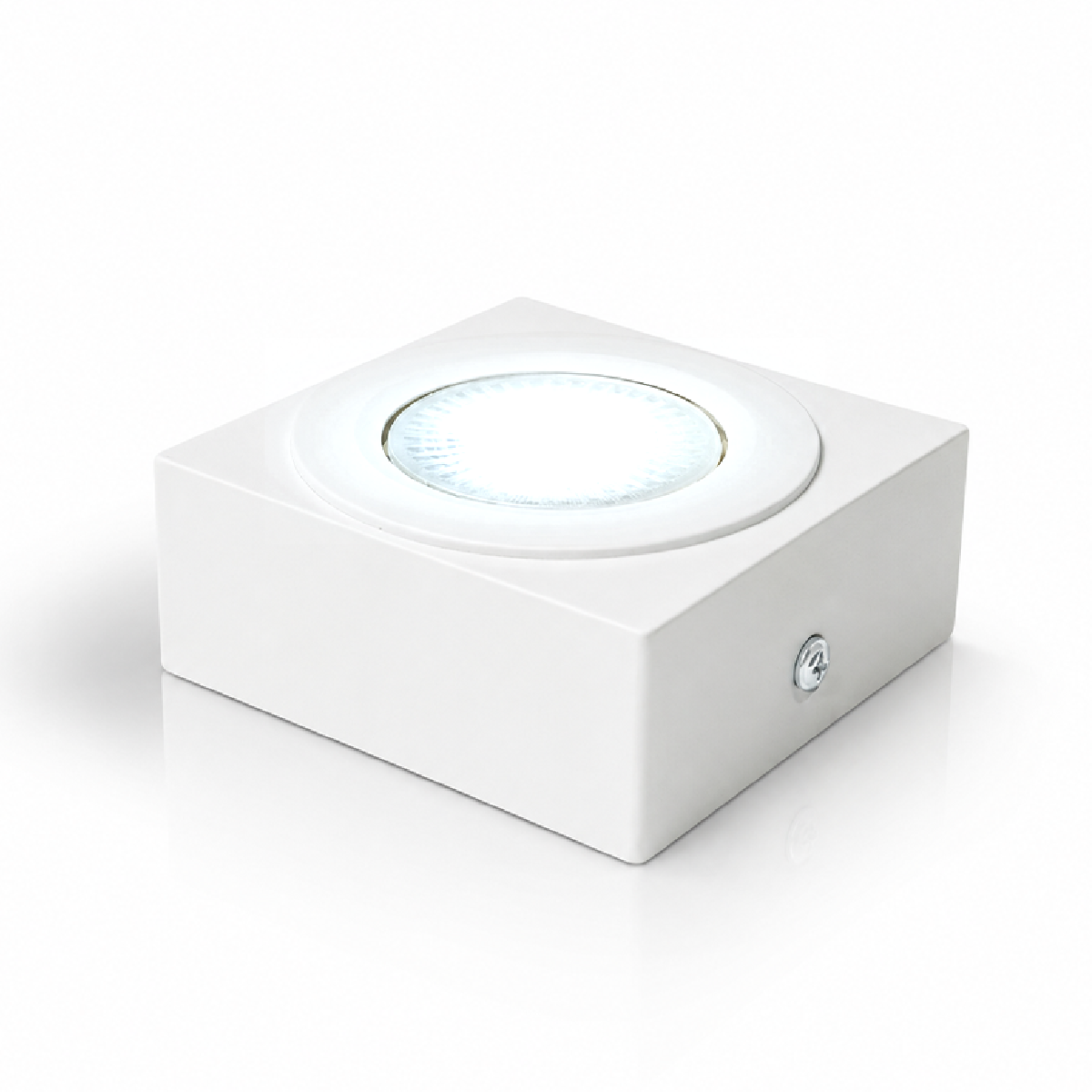 Spot Beiral Led Incluso 6500k Branco Frio Quadrado Branco Alut