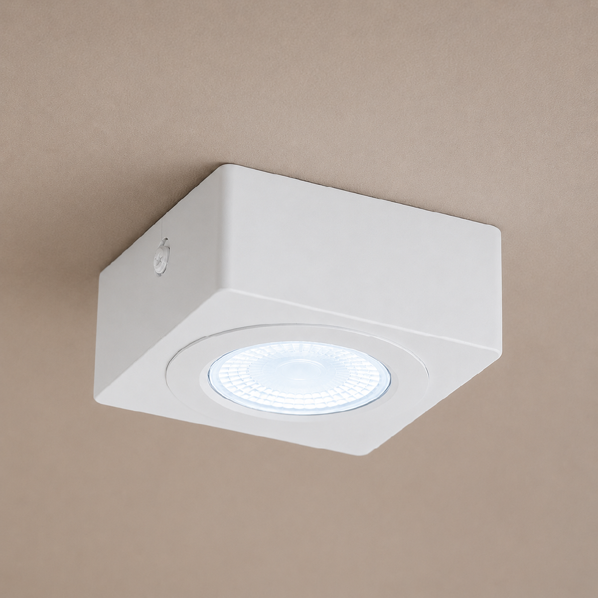 Spot Beiral Led Incluso 6500k Branco Frio Quadrado Branco Alut