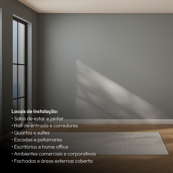 5 Barras 2m Rodapé Friso Moldura 200x10cm Branco Alut