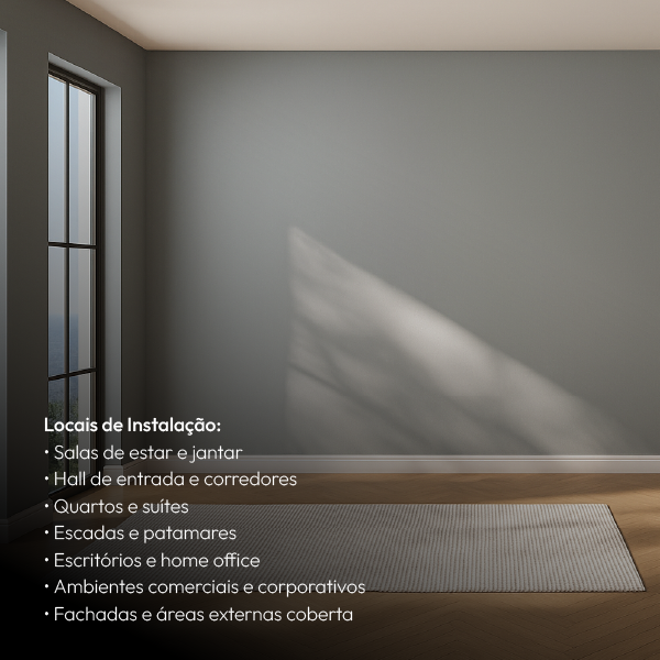 10 Barras 1m Rodapé Friso Moldura 100x10cm Branco Alut