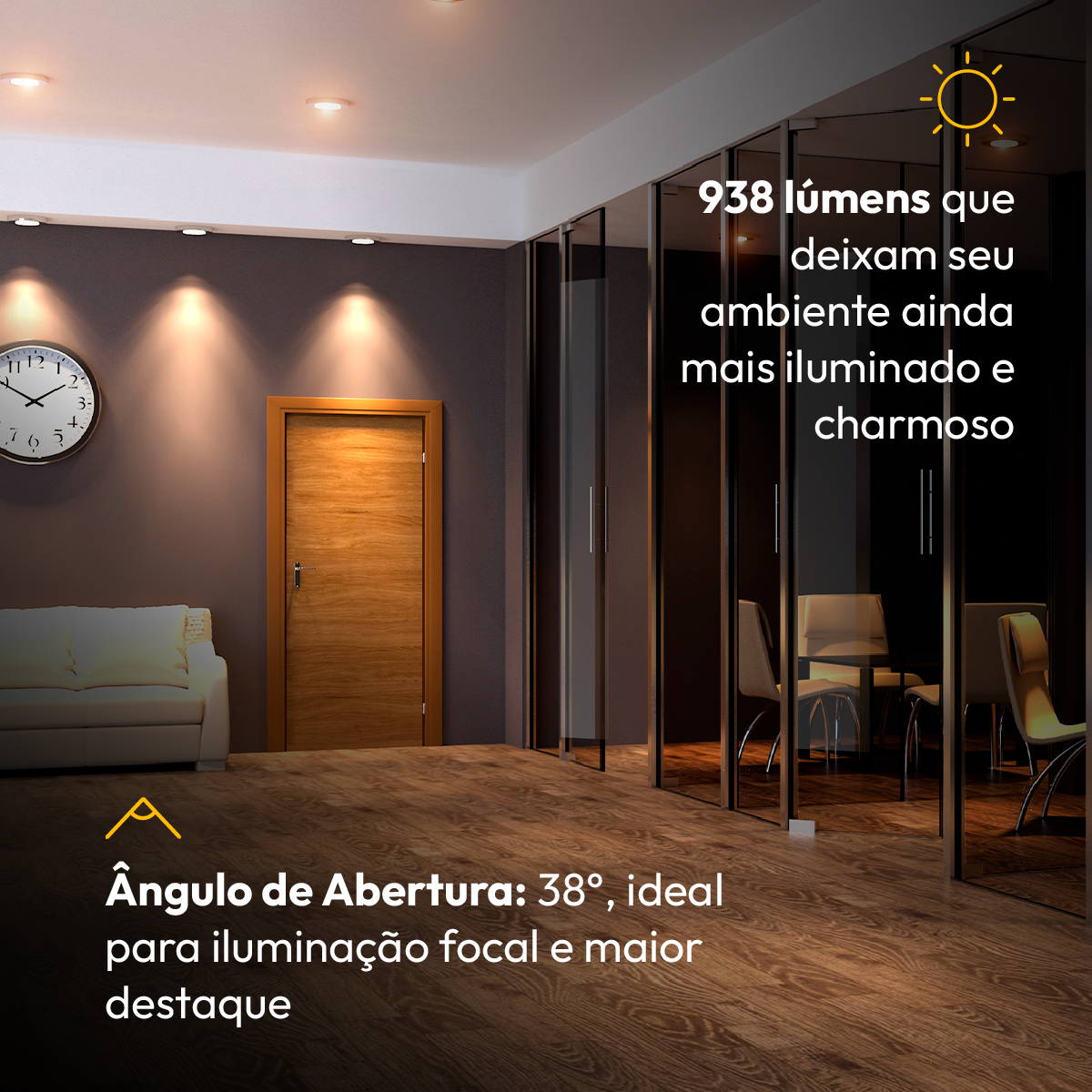 Lâmpada Led Par30 11w 3000k Branco Quente E27 Branco Alut