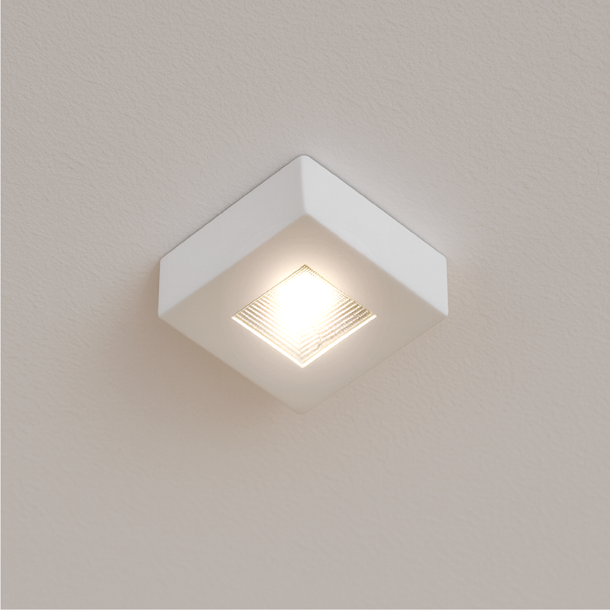 Spot Led Beiral 5w 4000k 7.5Cm Quadrado Branco Alut