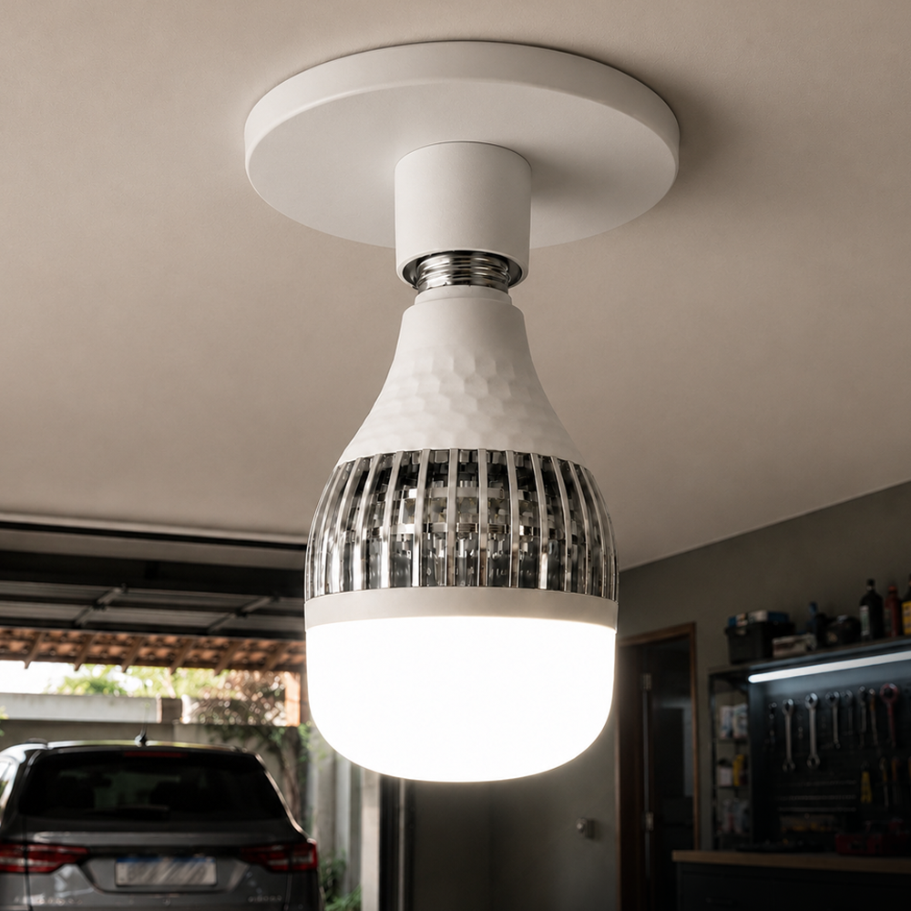 Lâmpada Led Bulbo Hp 100w 4000k Branco Neutro E27 Bivolt Alut