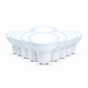 Kit 10 Lampada Led Dicróica MR16 8w 6500k Branco Frio GU10 110v/220v Branco Alut By Avant