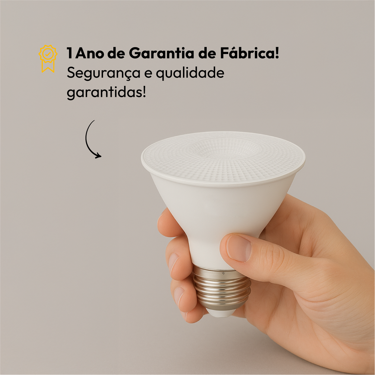Lâmpada Led Par30 11w 4000k Branco Neutro E27 Branco Alut