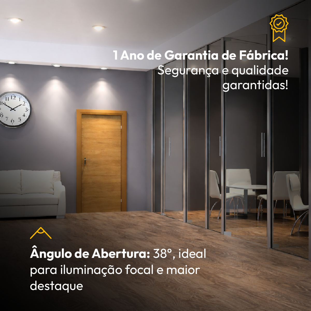 Lâmpada Led Par38 14w 4000k Branco Neutro E27 Bivolt Alut