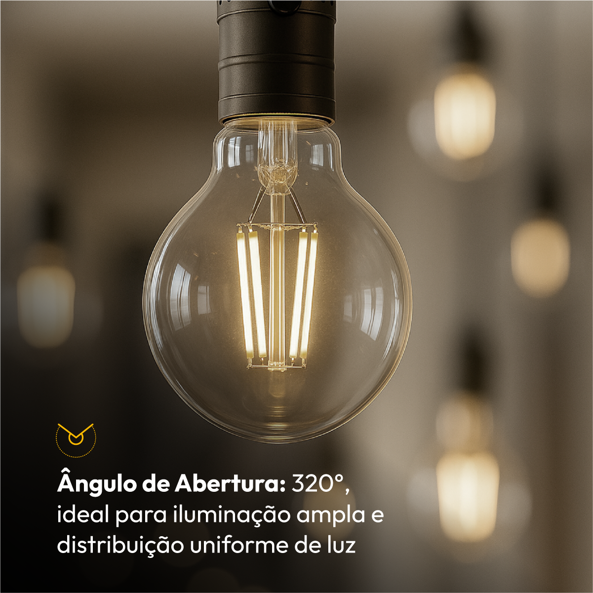 Lâmpada Led Pera Filamento Clear 15w 4000k E27 Alut