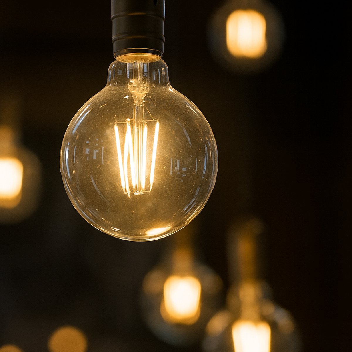 Lâmpada Led Globo Retro Clear G95 9w 2700k E27 Alut