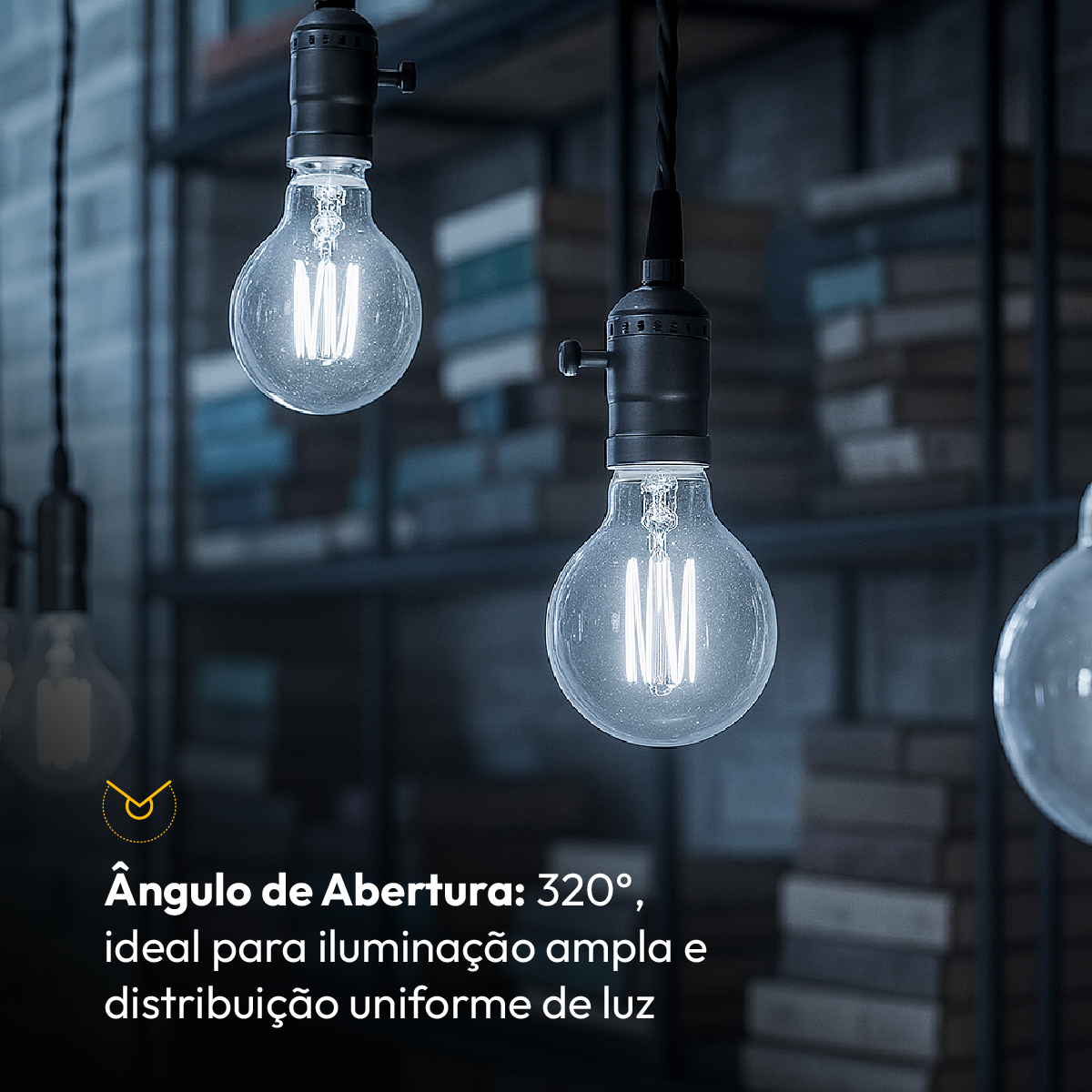 Lâmpada Led Globo Retro Clear G95 9w 6500k E27 Alut