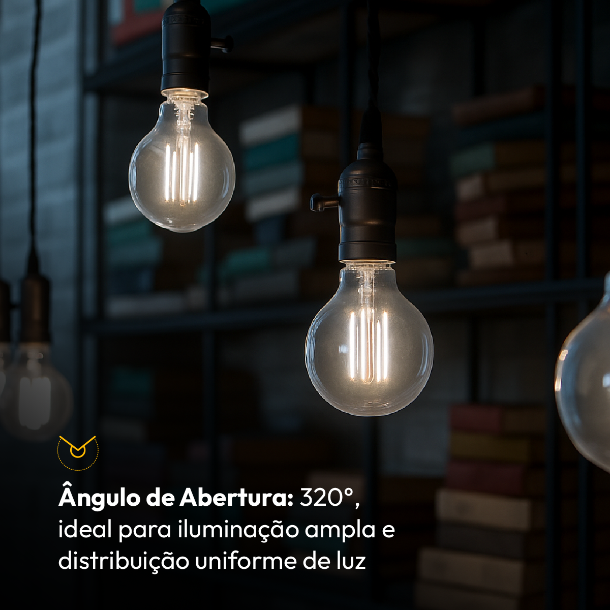 Lâmpada Led Globo Retro Clear G95 9w 4000k Branco Neutro E27 Bivolt Alut