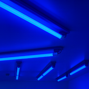 Lâmpada Led Tubular T8 18w Azul G13 Bivolt Alut