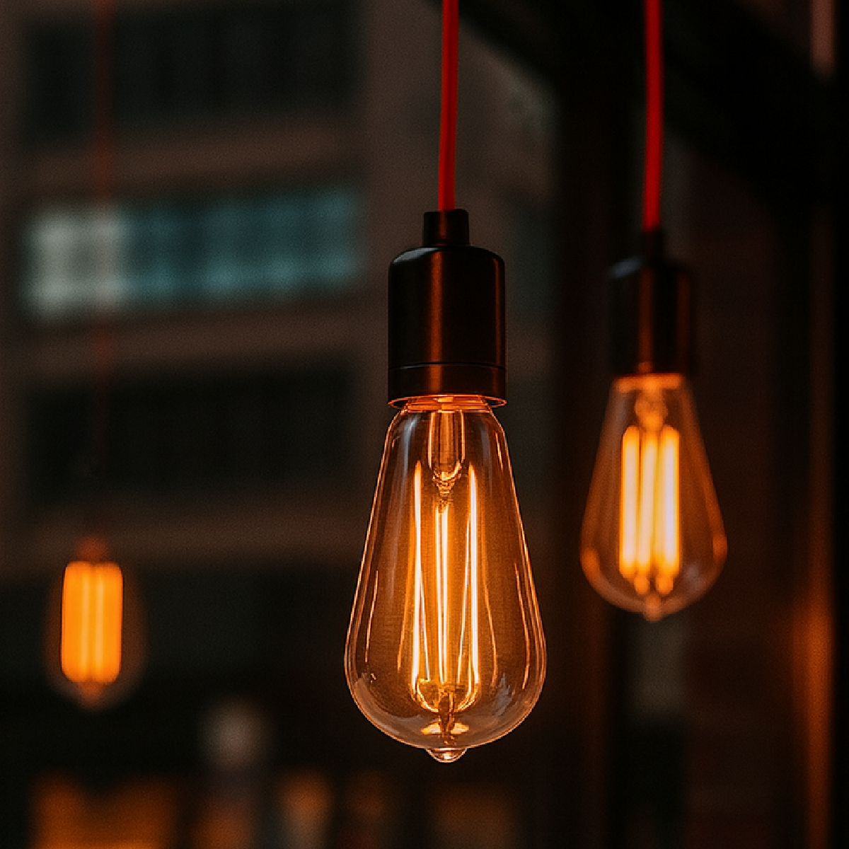 Lâmpada Led Filamento St64 9w 2700k Branco Quente E27 Bivolt Alut - ALUT