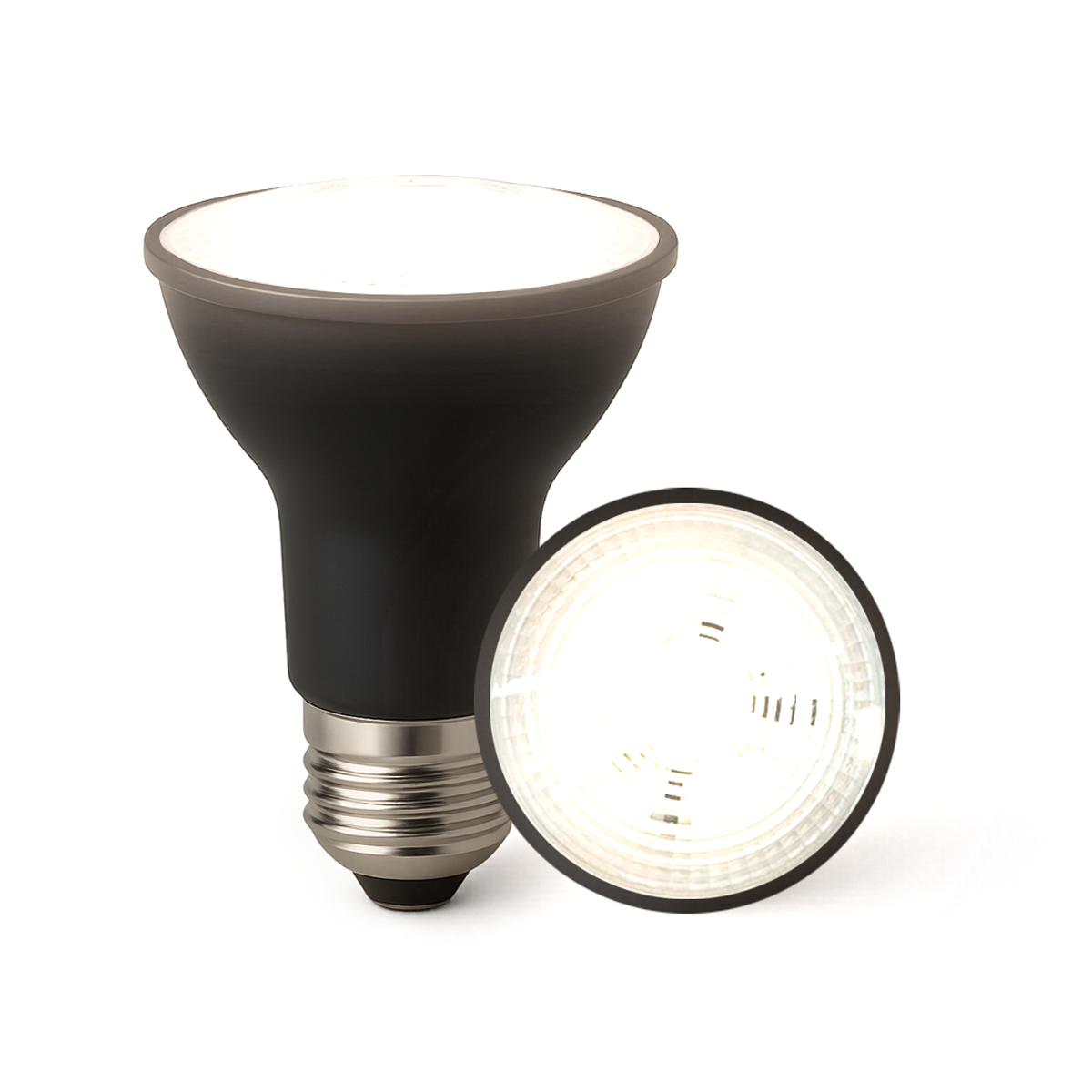 Lâmpada Led Par20 7w E27 4000k Branco Neutro Bivolt Preto Alut - ALUT