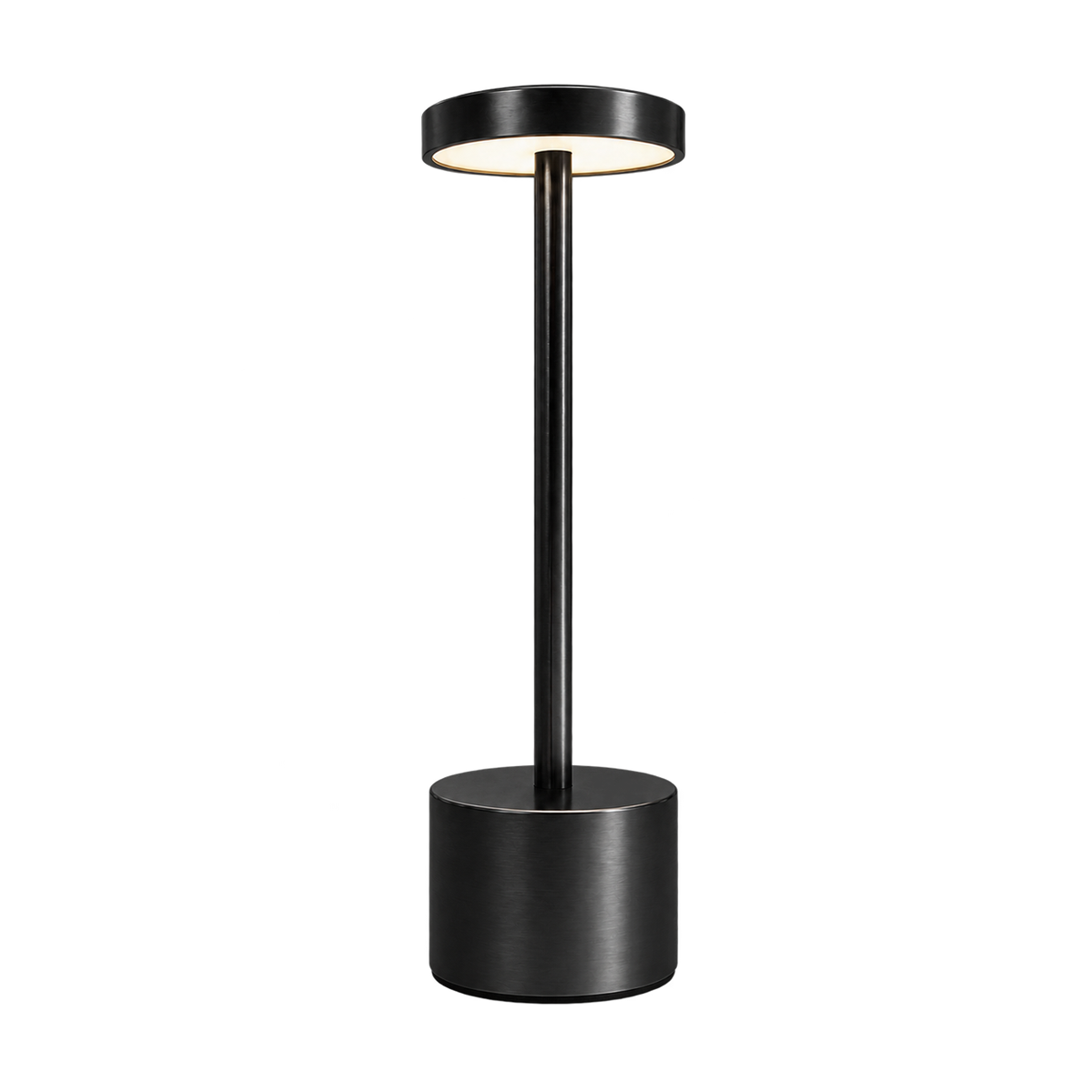 Luminária de Mesa Led Sem Fio Glow 4w Branco Quente/Frio Recarregável Preto Alut - ALUT