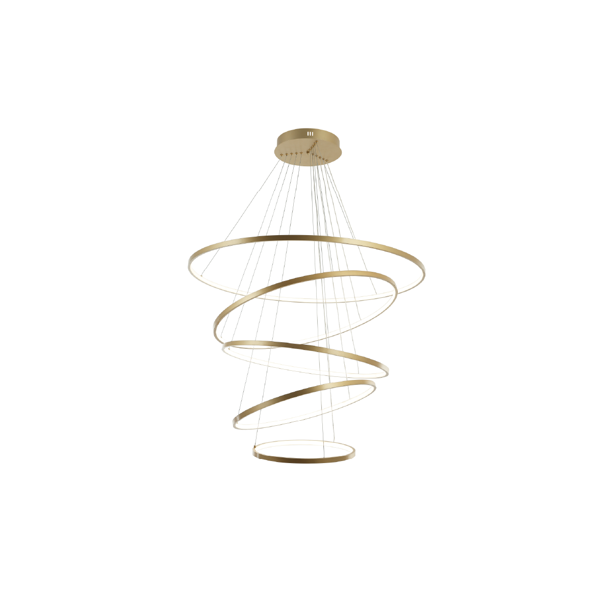 Luminária Pendente Led Lura 140W Dimerizável Dourado Alut - ALUT
