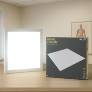 Painel de Teto Led Plafon 18w 6500k Branco Frio Bivolt Embutir Quadrado Branco Alut - ALUT
