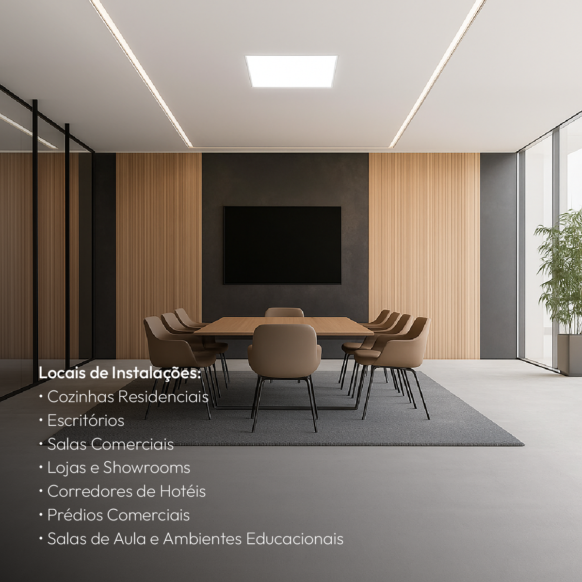 Painel Led Plafon Easy 25w 6500k Branco Frio Embutir Quadrado Alut - ALUT