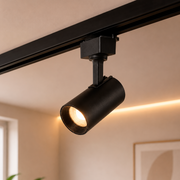 Spot Led Para Trilho Authentic Evo T1 7w 3000k Branco Quente Bivolt Preto Alut - ALUT